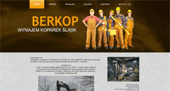 Desktop Screenshot of berkop.pl